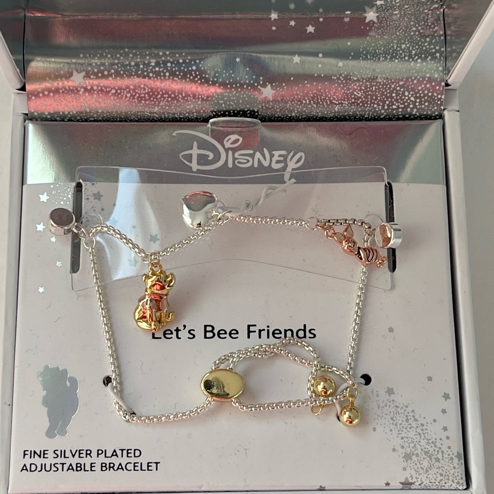 Disney Classics Jewelry | Winnie the Pooh and Piglet Bolo Bracelet - Picture 6 of 8